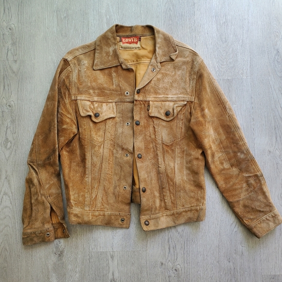 1960's Suede Levi's Vintage Jacket - Picture 1 of 8